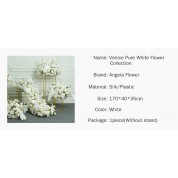 White And Silver Table Runner