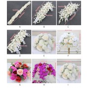 Pattern Using Flower Types Design Flower Arrangement