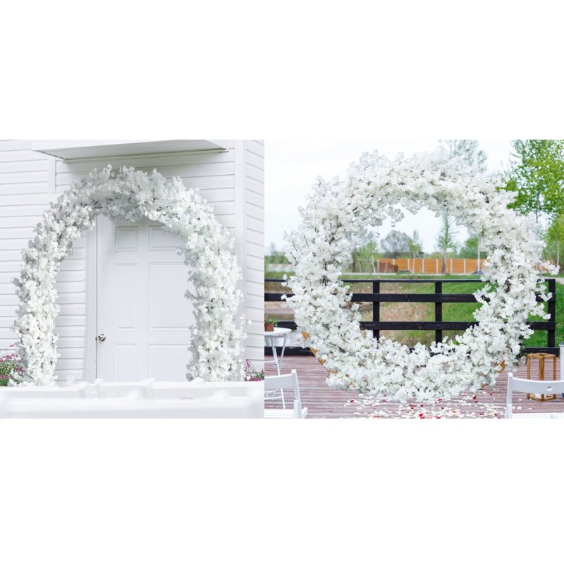 Outdoor Artificial Vines With Flowers