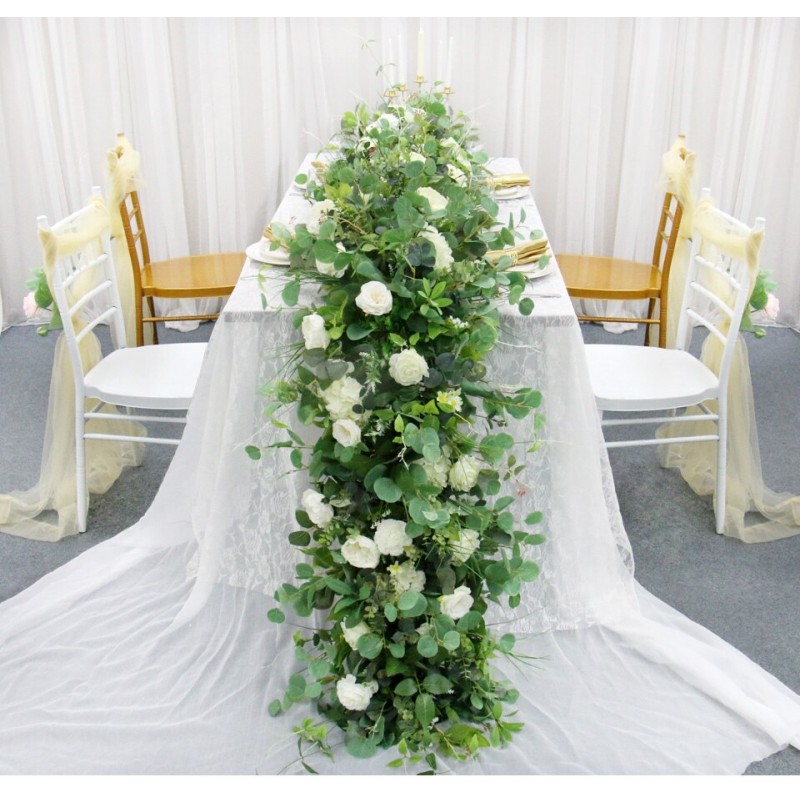 Green Color Wedding Decor