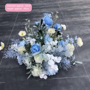 Coral Mint And Ivory Flower Arrangement