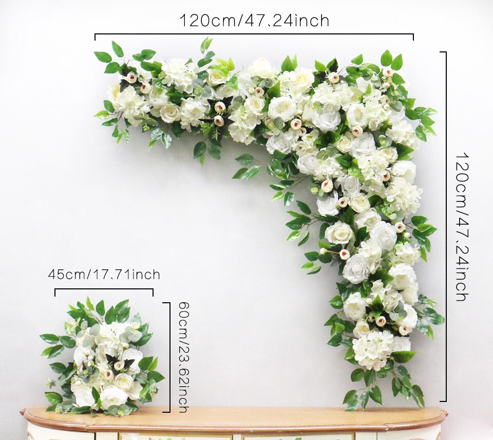 Adding decorative elements to enhance the artificial plant display