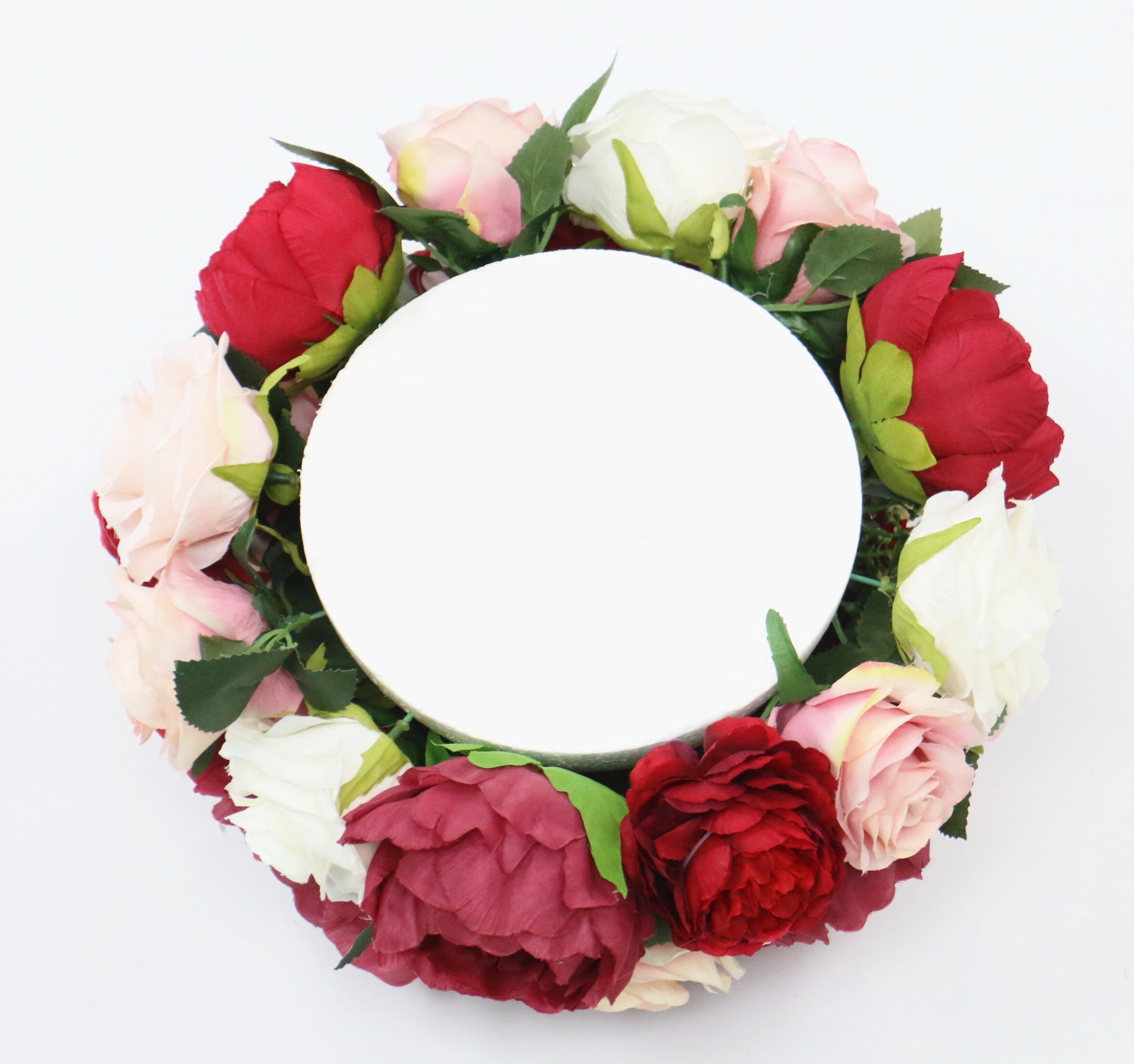 artificial flower crown for head in hobby lobby10