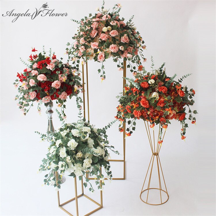 Online retailers offering a wide selection of artificial flowers.