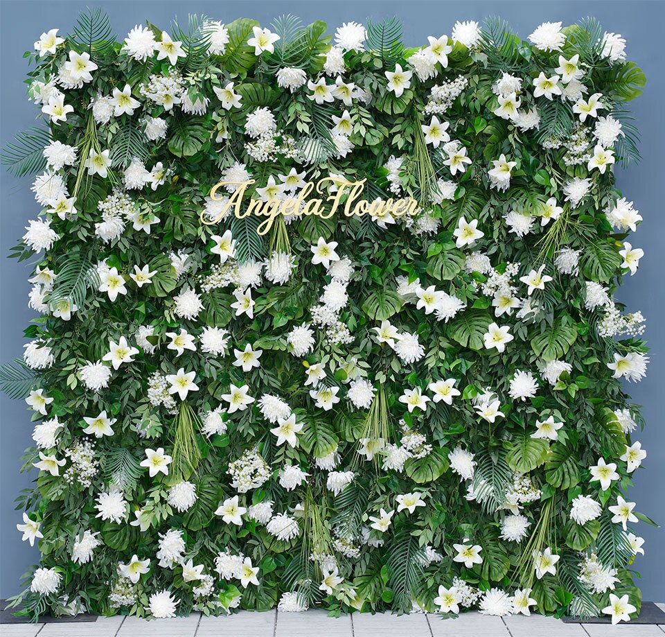 wreath wedding backdrop2