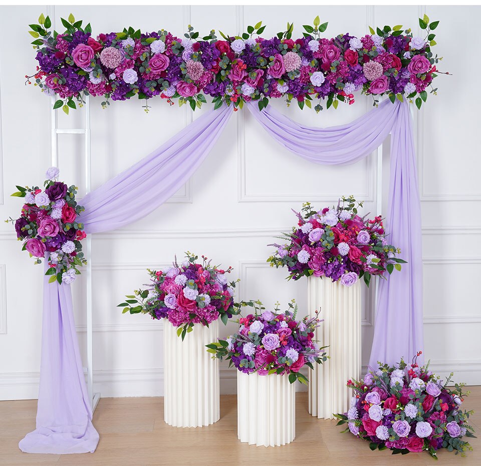 wholesale fake flower wall9