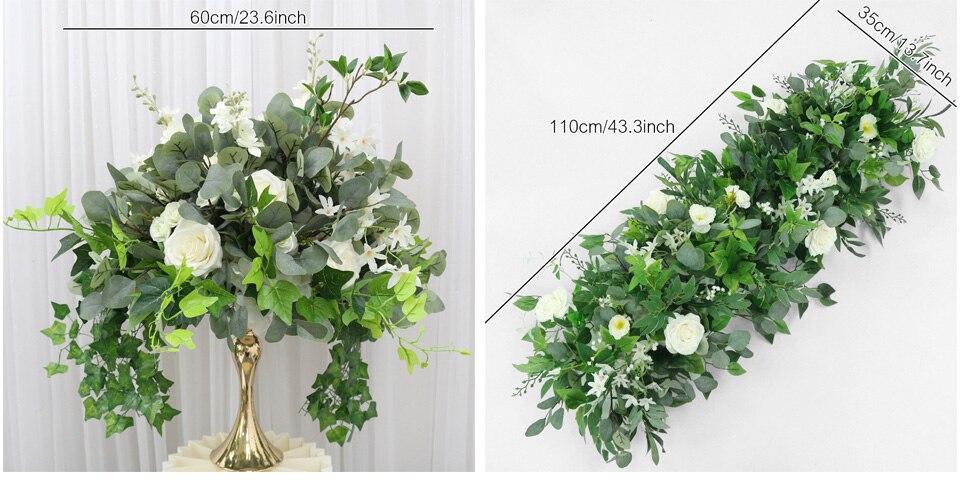horizontal contemporary flower arrangements2