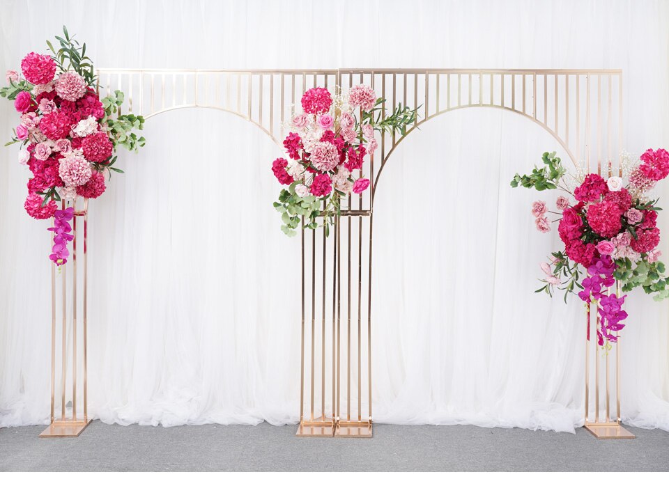 pink flower curtains10