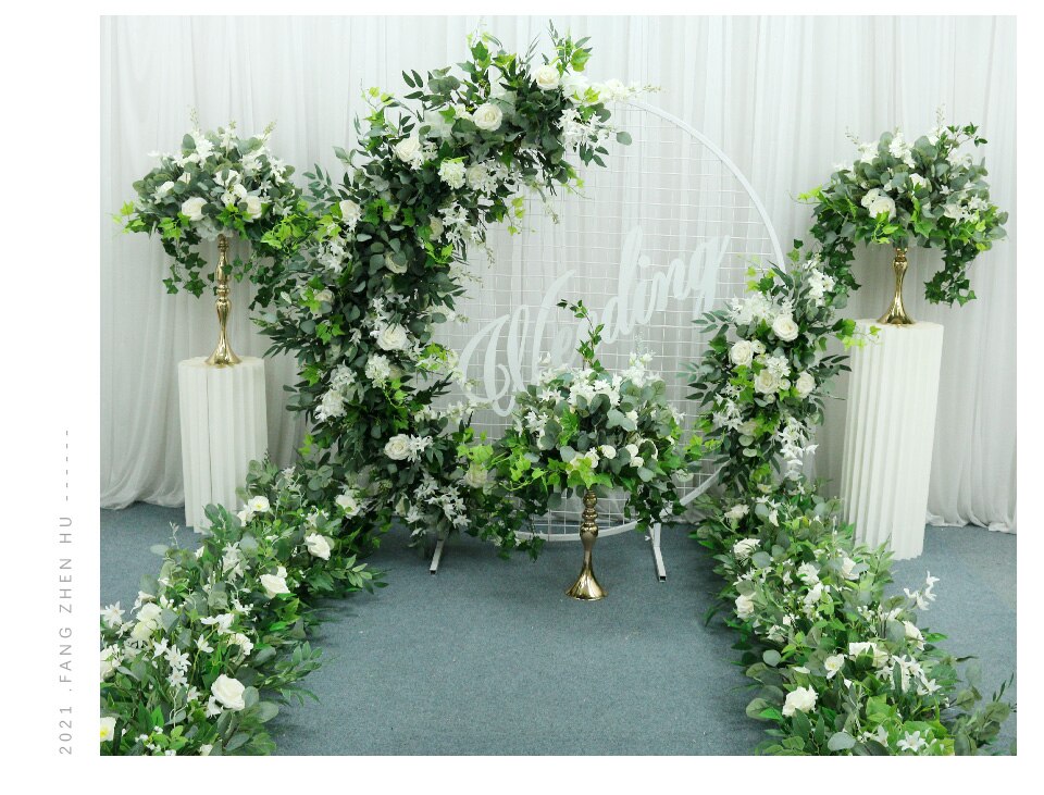 horizontal contemporary flower arrangements3