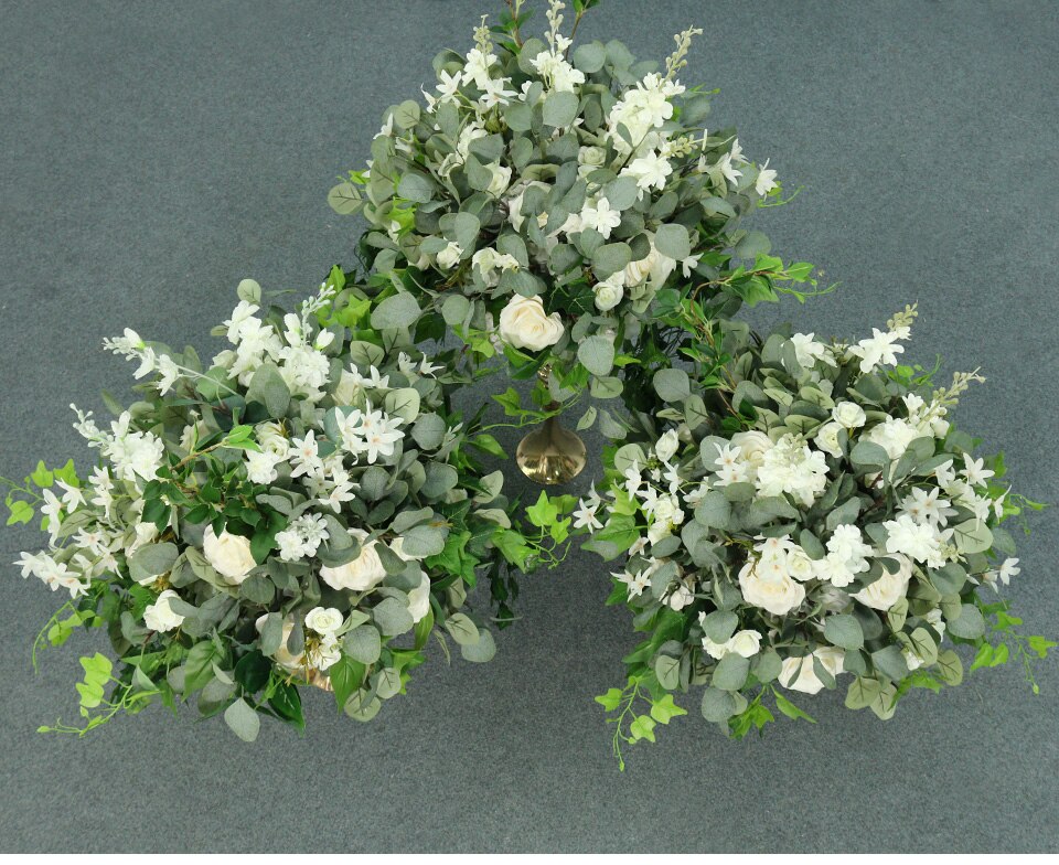 horizontal contemporary flower arrangements9