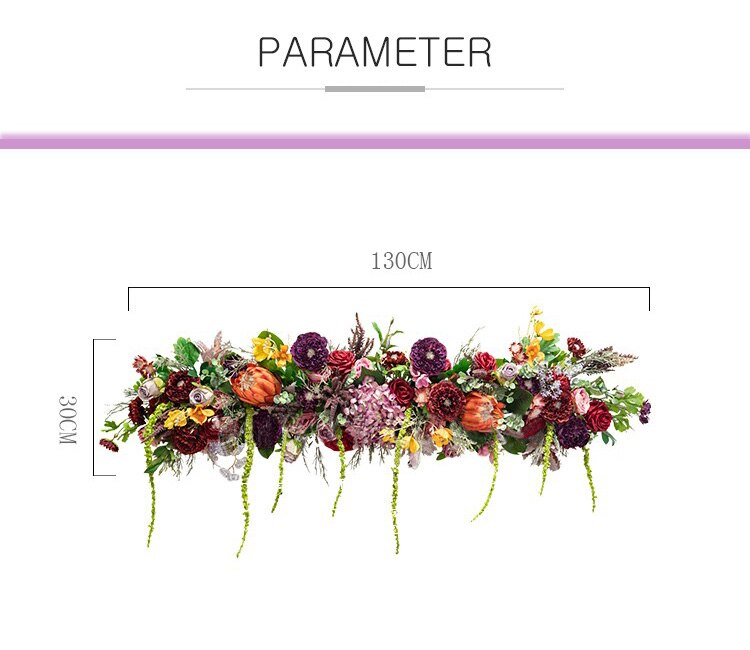 Harmonious Colors: Burgundy or deep purple flowers