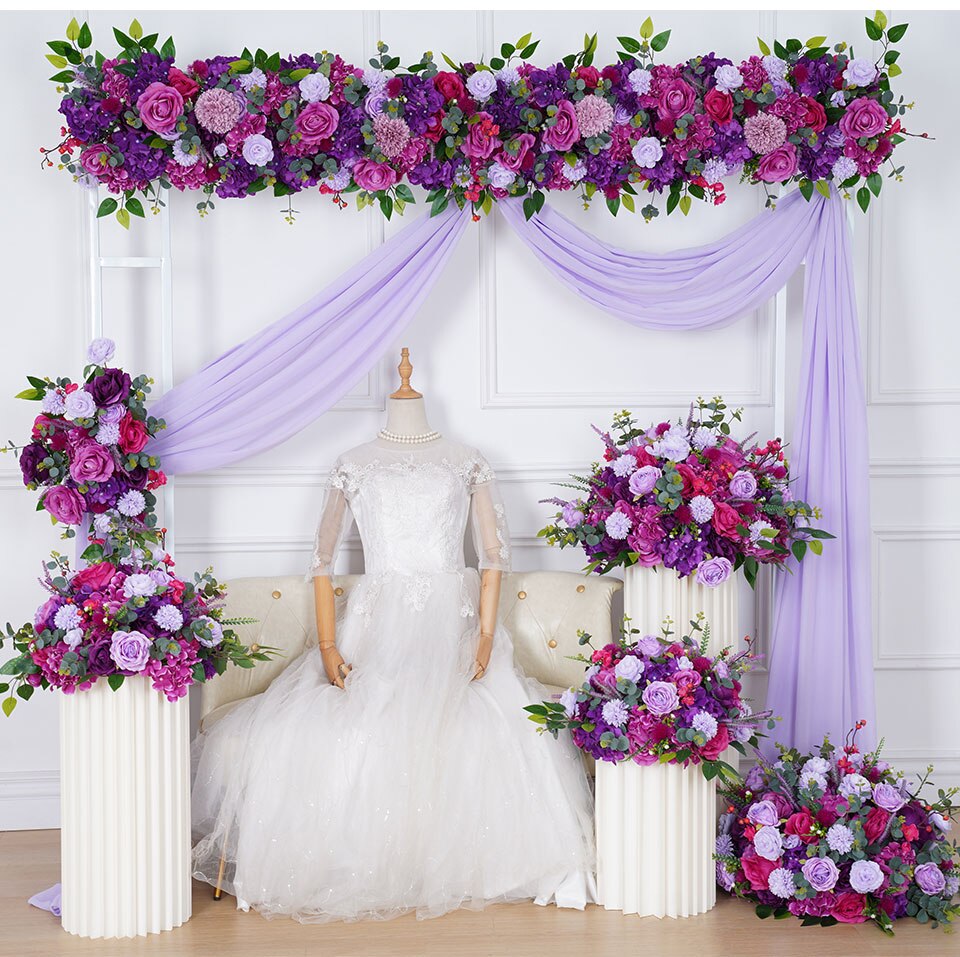 wholesale fake flower wall7