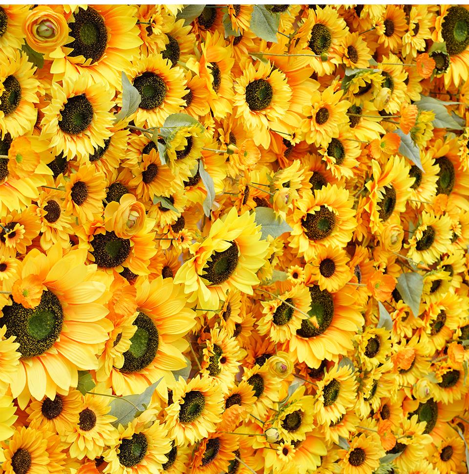 neat sunflower decorations for weddings10