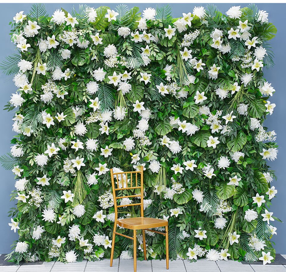 wreath wedding backdrop8